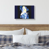 Disco Gal Fredda 70 Leinwanddruck (Insitu (Schlafzimmer))