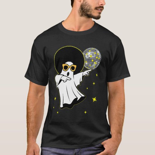 Disco-Geist 70er Halloween-Tänzer T-Shirt (Vorderseite)
