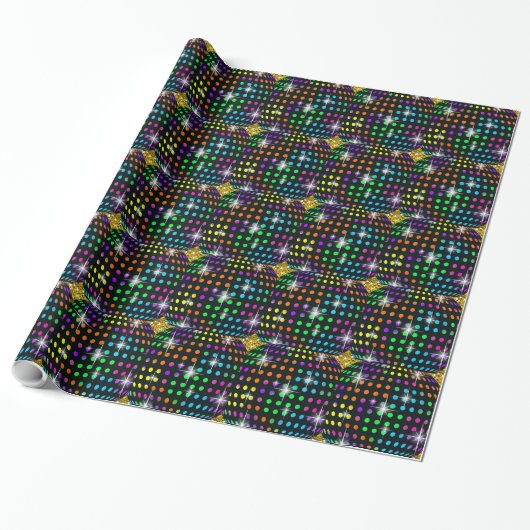 Disco Gift Wrap - SRF Geschenkpapier (Ungerollt)