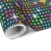 Disco Gift Wrap - SRF Geschenkpapier (Rolleneckpunkt)