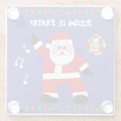 Disco Glasuntersetzer (Rückseite)