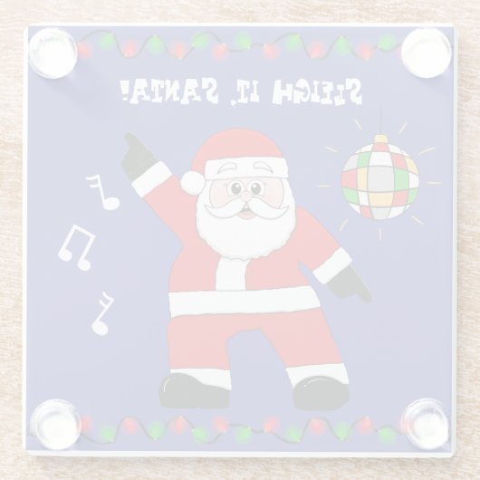 Disco Glasuntersetzer (Rückseite)