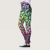 Disco-Glitzer-Rave Leggings (Links)