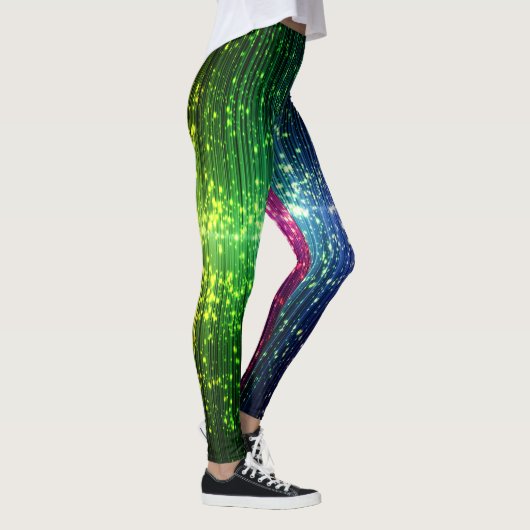 Disco-Glitzern Leggings (Rechts)