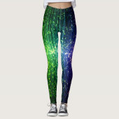 Disco-Glitzern Leggings (Vorderseite)