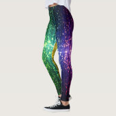 Disco-Glitzern Leggings (Links)