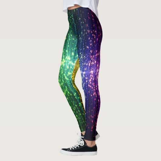 Disco-Glitzern Leggings (Links)