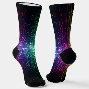 Disco-Glitzern Socken