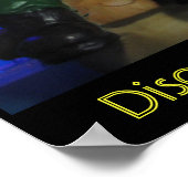 Disco Gnome Poster (Ecke)