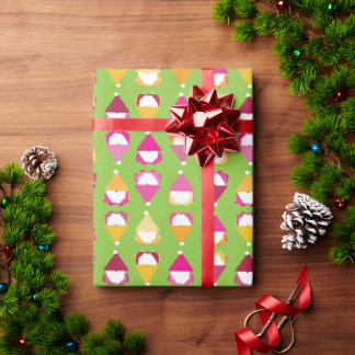 Disco Gnome Wrapping Paper Geschenkpapier