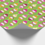 Disco Gnome Wrapping Paper Geschenkpapier (Ecke)