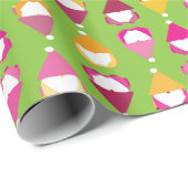 Disco Gnome Wrapping Paper Geschenkpapier (Rolleneckpunkt)