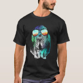 Disco Groovy Bloodhound Dog Gift Men Women Kids T-Shirt (Vorderseite)