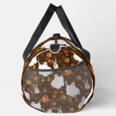 Disco halloween afrikanische Geisterbraun Duffle Bag (Rechts)