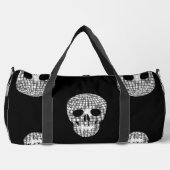 Disco halloween ball skull duffle bag (Vorderseite)