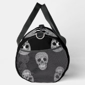 Disco halloween ball skull duffle bag (Rechts)