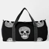 Disco halloween ball skull duffle bag (Rückseite)
