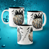Disco Halloween Pumpkin Keramik Tasse