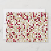 Disco Heart Valentine's Card Feiertagskarte (Rückseite)