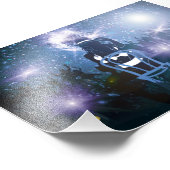 Disco Heartbeat Fotodruck (Ecke)