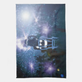 Disco Heartbeat Geschirrtuch (Vertikal)