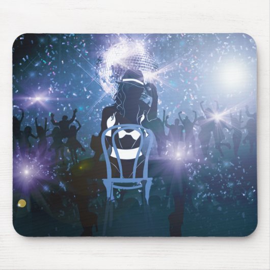 Disco Heartbeat Mousepad (Vorne)