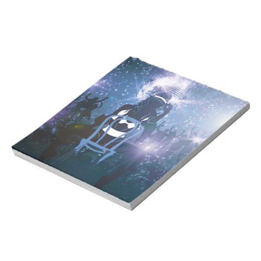 Disco Heartbeat Notizblock (Rotiert)