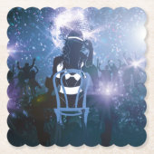 Disco Heartbeat Untersetzer (Vorderseite)