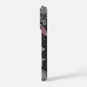 Disco Hearts Phone Case – Chic Glam Style iPhone Hülle (Linke Seite)