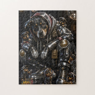 Disco-Hund & Mini-Me-Crew-Jigsaw-Puzzle Puzzle