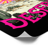 Disco im Wüstenteam Bride Scottsdale Bachelor Poster (Ecke)