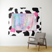 "Disco in der Wüste" Bach Party Hintergrund Wandteppich (Beispiel (Horizontal))