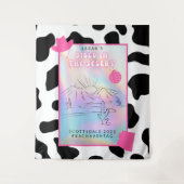 "Disco in der Wüste" Bach Party Hintergrund Wandteppich (Vorderseite)