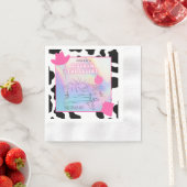 "Disco in der Wüste" Bach Party Napkins Serviette (Beispiel)