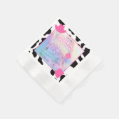 "Disco in der Wüste" Bach Party Napkins Serviette (Ecke)