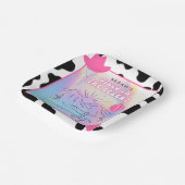 "Disco in der Wüste" Bach Party Paper Teller (Gewinkelt)