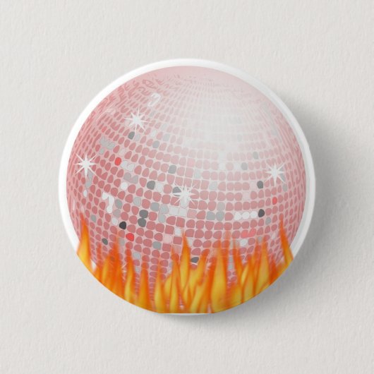 Disco-Inferno-Knopf Button (Vorderseite)