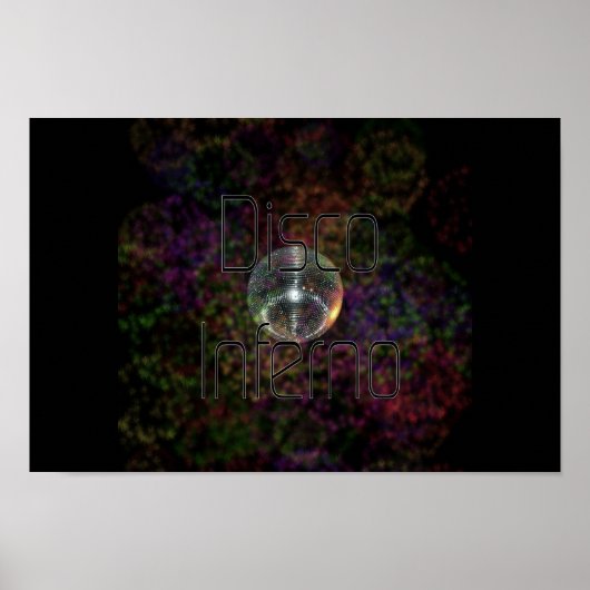 Disco Inferno Poster (Vorne)