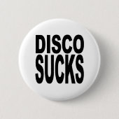 Disco ist zum Kotzen Button (Vorderseite)