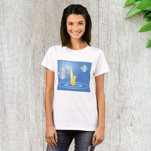 Disco Jazz Saxophone Parco Tassino T-Shirt