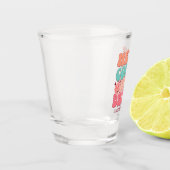 Disco Junggeselinnen-Abschied Retro 80er Jahre Gro Schnapsglas (Links)