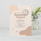 Disco Junggeselinnen-Abschied Ristorante da Enzo Einladung (Stehend Vorderseite)