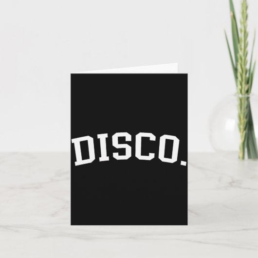 Disco  karte (Vorderseite)