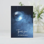 Disco-Karten Dankeskarte (Stehend Vorderseite)