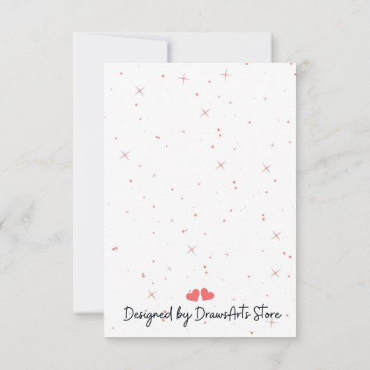 Disco-Karten Dankeskarte (Rückseite)