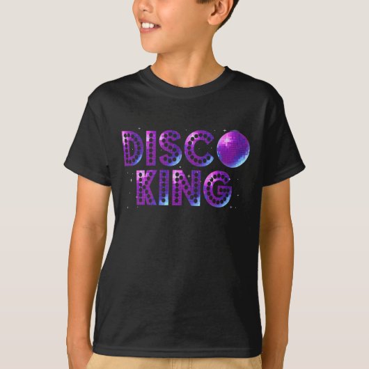 Disco King Dancing 70er 80er 90er Jahre Music Lieb T-Shirt (Vorderseite)
