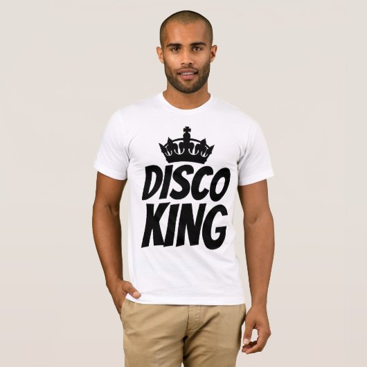 DISCO KING Vintag Men's T - Shirt (Vorne ganz)