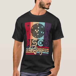 Disco-König 1970er Vintage 70er Tanzparty-Geschenk T-Shirt
