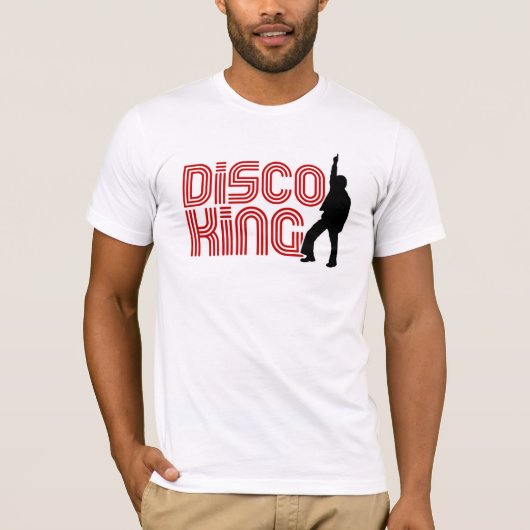 Disco-König T-Shirt (Vorderseite)