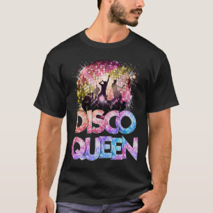 Disco-Königin 70er Disco-Themen Vintage Siebziger T-Shirt